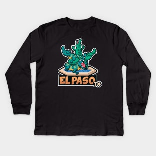 Plaza de los Lagartos Kids Long Sleeve T-Shirt